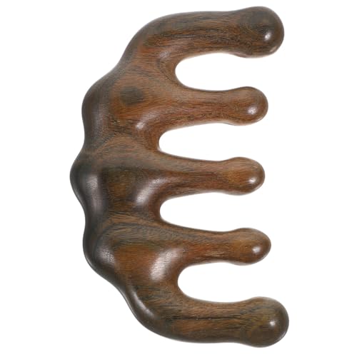 GOOHOCHY Sandalwood Comb Tool Massager Creative Wooden Massage Comb Simple Massage Comb Handheld Massage Comb Creative Massage Comb Wood Craft Massage Comb Reliable Massage Comb