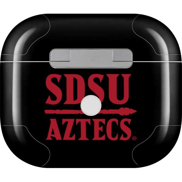 Skinit Decal Audio Skin Compatible with Apple AirPods (3rd Gen, 2021) - Officially Licensed Aztecs San Diego State Design