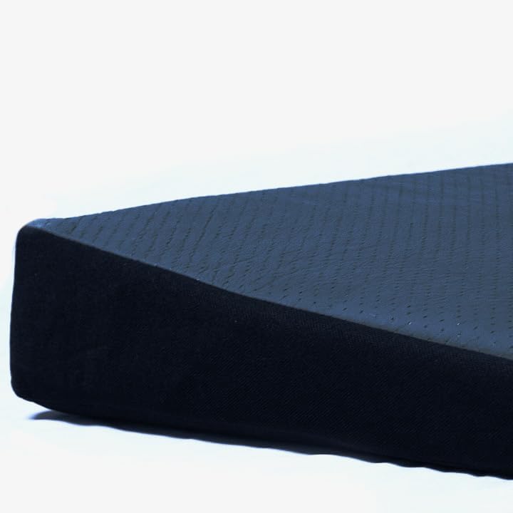 Miniatura 3 de Nuevo cojín de soporte ergonómico cómodo transpirable para asiento de coche, silla de oficina, silla de oficina (tela de malla gris oscuro)