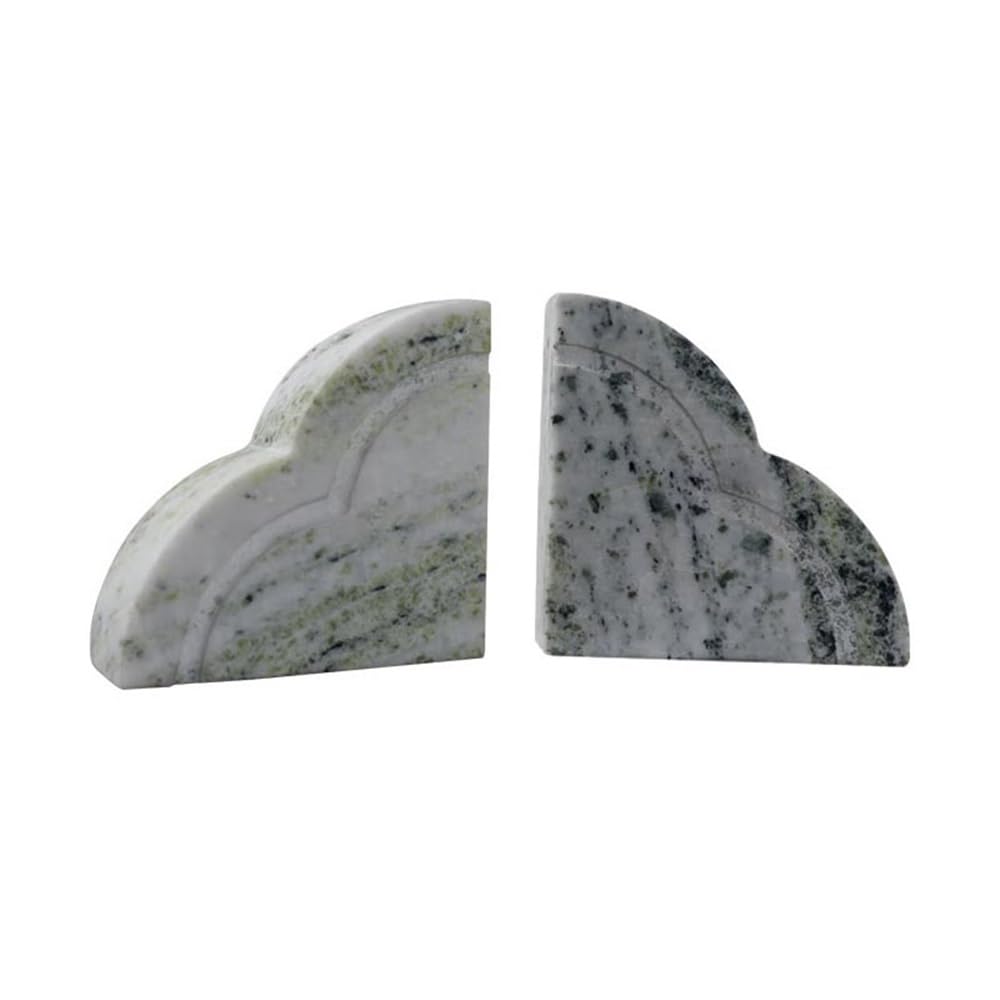 Bookends for Shelves Minimalist Book Ends Marble Bookends for Lovers Decorative Bookshelf Holder Stand