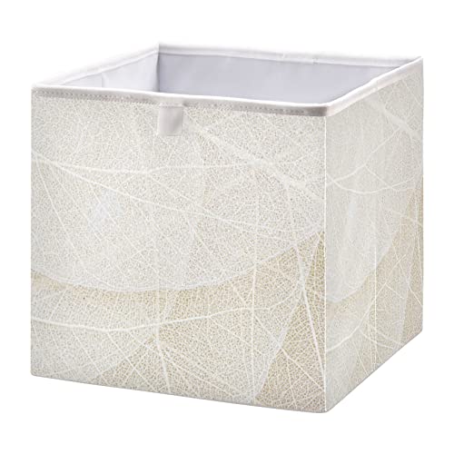 Contenedores de almacenamiento de casa abierta plegables con estructura de cubos de hojas secas para guardar ropa o juguetes para niños