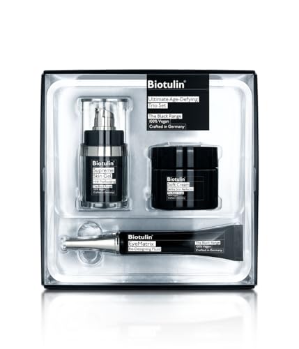 Biotulin - Ultimate Age-Defying Trio Set - Supreme Skin Gel 15ml, Soft Cream 50ml & EyeMatrix 15ml - Cuidado hidratante antiarrugas para rostro y ojos - Piel lisa e hidratada