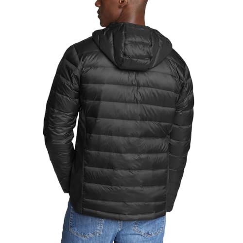 Image of Eddie Bauer Men's Winter Jacket - Puffer Coat with Hood - Down Jacket For Outdoor
