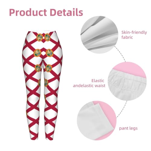 Leggings de la bandera de Florida para mujer: dile adiós a los pantalones rígidos en el gimnasio 6