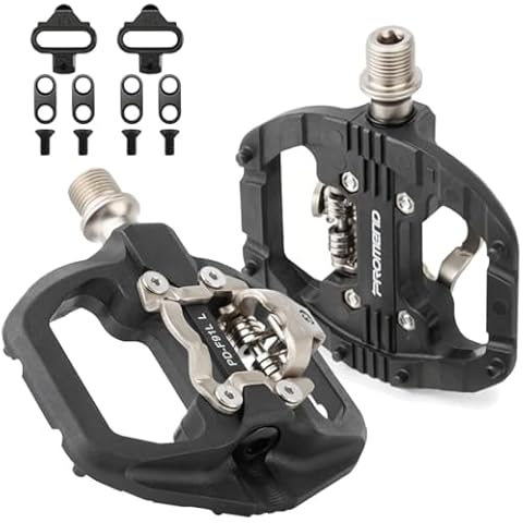 Transplant MTB Dual Platform Pedals with Cleats Cover