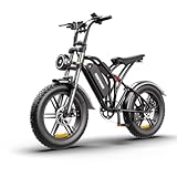 【Powerful Ride, Conquer Any Terrain】Equipped with a 1500W brushless hub motor, the S20 Ebike delivers exhilarating acceleration and effortless climbs on slopes up to 30°. Reach speeds of up to 32+ MPH while the smooth 7-speed transmission adapts seam...