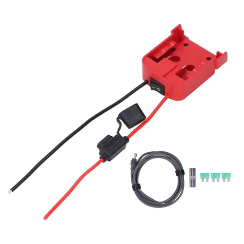 Adaptador de batería 18V para mini antena parabólica cable 16AWG 6