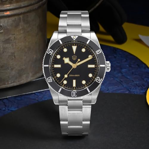 Image of watchdives VH31 Quartz Watches, WD7922 BB54 Mens Watch 37mm Sapphire Crystal Luxury Wrist Watch 20Bar Diver Watches Analog Luminous Watch