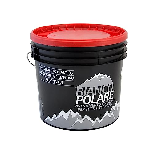 Vernice acrilica per tetti 5 Kg Rosso