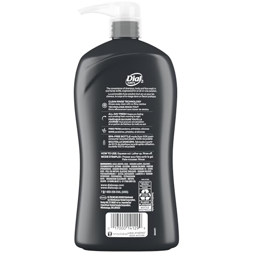 Dial B016TRTXXM Men 3In1 Body, Hair And Face Wash thumb #1