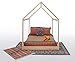House Bed Frame Full Size Made in the USA - No Legs
