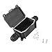 Uxcell a15080400ux0414 Electrical Junction Box Black
