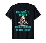 Alten Mann Fahrrad