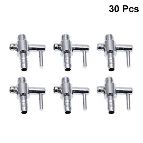 POPETPOP 30 stücke Aquarium sauerstoffpumpe Splitter Aquarium luftpumpe ventil Joint Splitter mit schaltventil