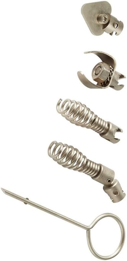5-Piece 48-53-2685 Small Cable Head Replacement Kit Compatible with Milwaukee Style Drain Cleaning Systems