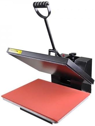 High Pressure 16"x20" Heat Platen Press Machine Digital Sublimation Transfer Printing LCD Timer Counter for T-Shirts Mouse Mats Jigsaw Puzzles Ceramic Tiles Coasters Place Mats