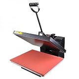 High Pressure 16"x20" Heat Platen Press Machine Digital Sublimation Transfer Printing LCD Timer Coun