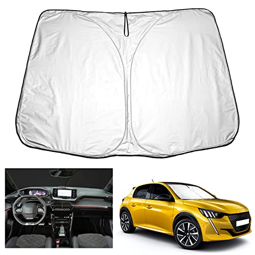 Parasol de voiture Peugeot 208 et 2008 pare-brise pliable anti-UV