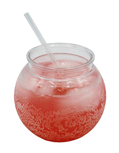 Creative Hobbies - 12 Pack - 4 Inch (100Mm) Ivy Bowls Clear Plastic Shatterproof - Great For Fishbowl, Carnival Games, Candy, Party Favors, Table Centerpieces, Vase, Drinks #TOP5