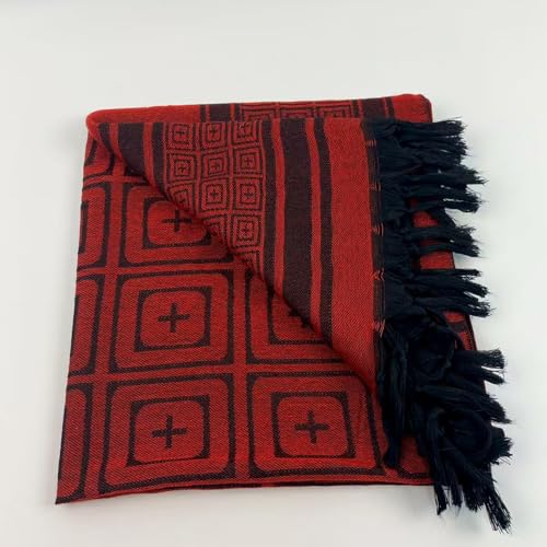 Tactical Desert Keffiyeh Arab Scarf - Womens Men Shemagh Tassel Scarves Neck Wrap Casual4