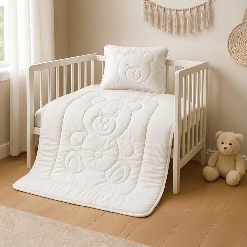 Kinderbettdecke und Kissen Set Baby Kinderdecke Bettdecken Mikrofaser – Ansicht 6