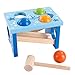 WFF Spielzeug Holz Bildungs-Spielzeug for Kleinkinder und Kinder schlagend Spielzeug-Übung Hand-Augen-Koordinations- Hamster Spielzeug (Color : 3pieces)