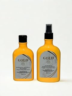 Tonico + Shampoo Poderoso Gold Professional Cosméticos 236ml De Tonico + 177ml De Shampoo
