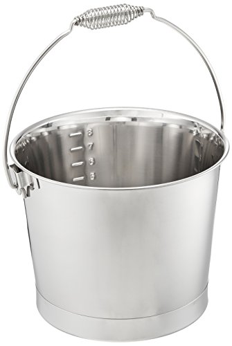 大屋金属 18-8バケツ目盛付バネハンドル 8L 026080004
