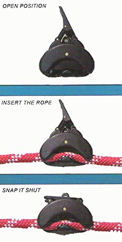 E-Z-TY Reusable Slide Lok Rope Clamp Fender Kit (5/8