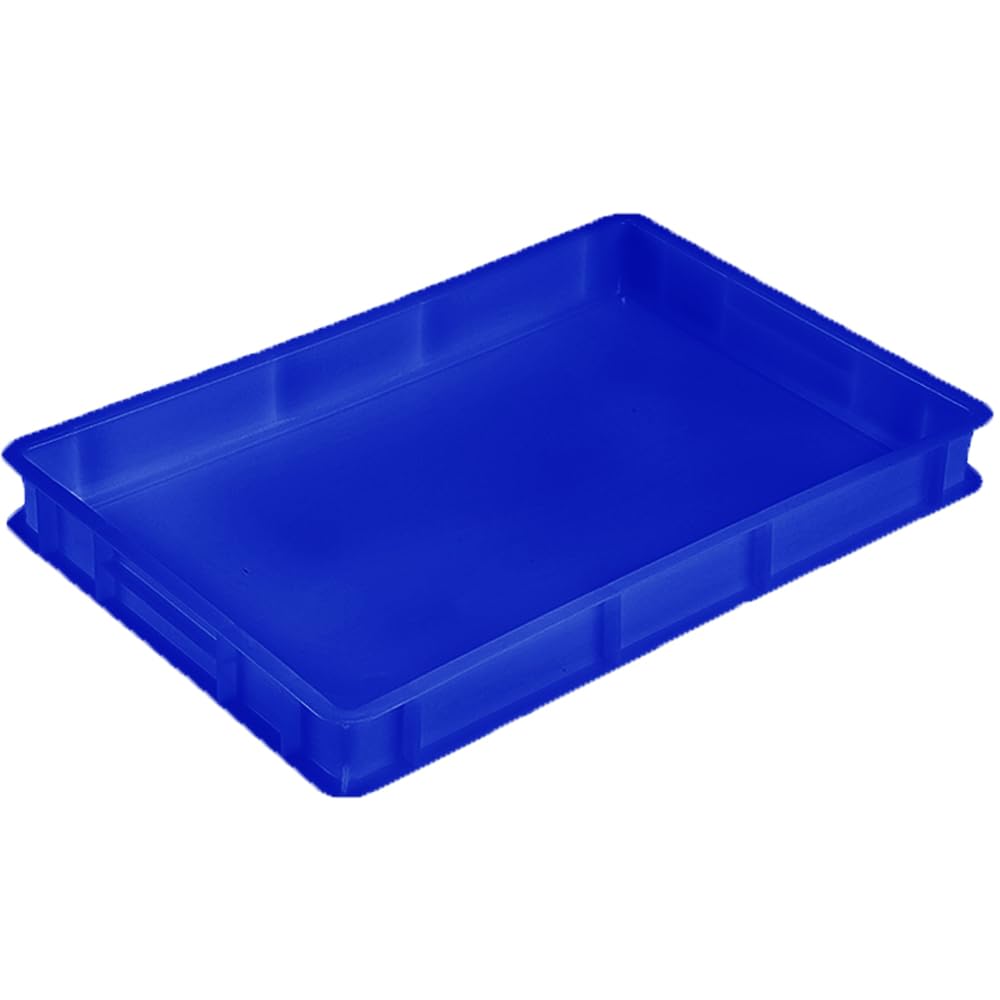 Set 8 cassette porta impasto anticontaminazione alimentare pizza pane 60x40xh10 certificata per alimenti VASCHETTA DA FRIGO professionale litri 20 impilabile panette PIZZERIA CASEIFICI