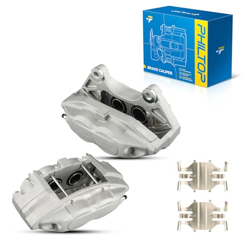 PHILTOP Brake Caliper Front Compatible with 2008-2013 INFINITI G37, 2014-2019 INFINITI Q50, 2009-2019 Nissan 370Z, 2014-2018 Q60, 2014-2019 Q70, 2011-2013 M37, 19-6232, 19-6233