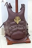 NauticalMart Medieval Leather Cuirass Heavy Chest Plate Armor Roman Muscle Armor