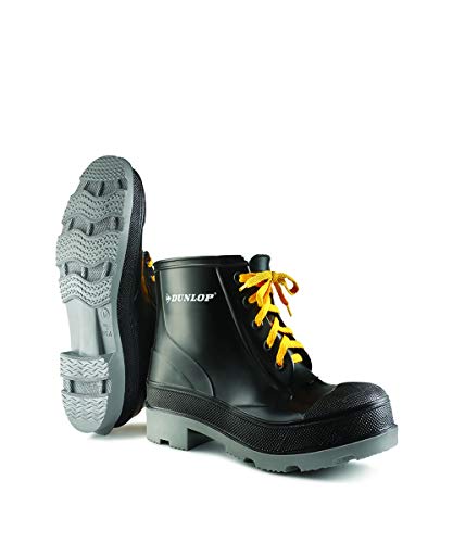 Dunlop 86104-13 Polyblend Work Shoe, 13, Black