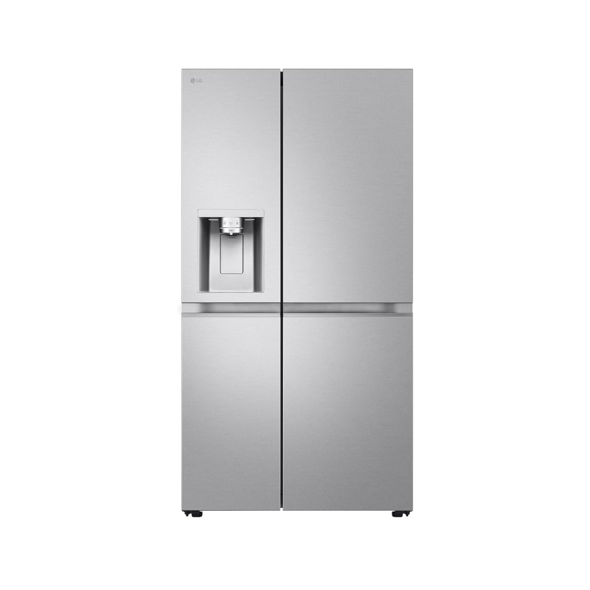 LG GSLE91MBAB.AMBQEUR - Frigorifero Side By Side, Serie 900, Classificazione B, Senza Presa d'Acqua, 623L, Acciaio strutturato Anti-impronta
