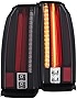 ANZO USA 311275 Tail Light Assembly Clear Lens Black Housing Pair w/LED Tail Light Assembly