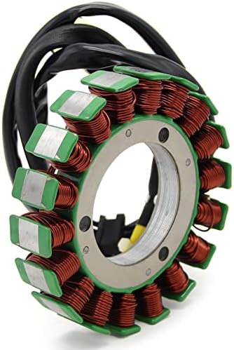 Generator Magneto Stator Coil for Kawasaki KVF650 Brute Force 650 4X4/4X4i/Hardwood Green HD for Kawasaki KVF650 Prairie 650 4X4
