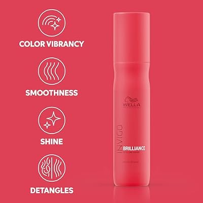 Wella Professionals Invigo Brilliance Miracle BB Spray | Instant Color Vibrancy & Color Protection | 5.07 Fl Oz