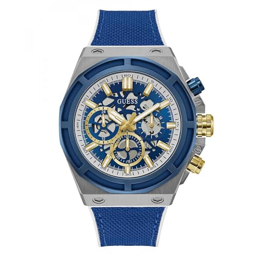 Montre pour homme GUESS Masterpiece avec bracelet silicone durable