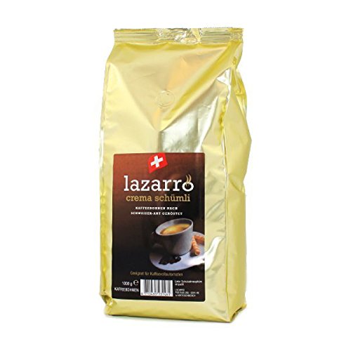 Preisvergleich Produktbild Lazarro Crema Schümli Ganze Bohne 6 Kg