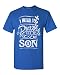 Keep Calm Light Up Blue T-shirt Autism Awareness Month Shirts 2XL Royal Blue ID 2