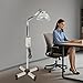 SpaceBovae Acupuncture Infrared Heat Therapy Mineral Lamp with Adjustable Height Heating Light, 360° Rotating Lamp Head, and Timer for Muscle Pain Relief, Joint Therapy, and Recovery