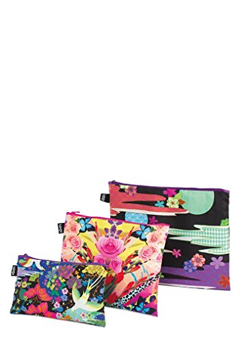 Preisvergleich Produktbild LOQI SHINPEI NAITO Zip Pockets - Zip-Etuis