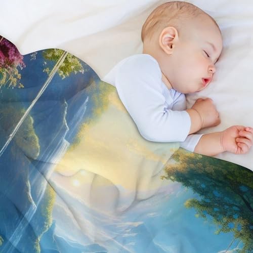 Manta de forro polar natural mullida para tardes de sofá y decoración de cama 5