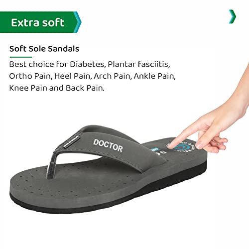 Image of ORTHO JOY Extra Soft Doctor Ortho Slippers for men /Comfortable Slippers for men