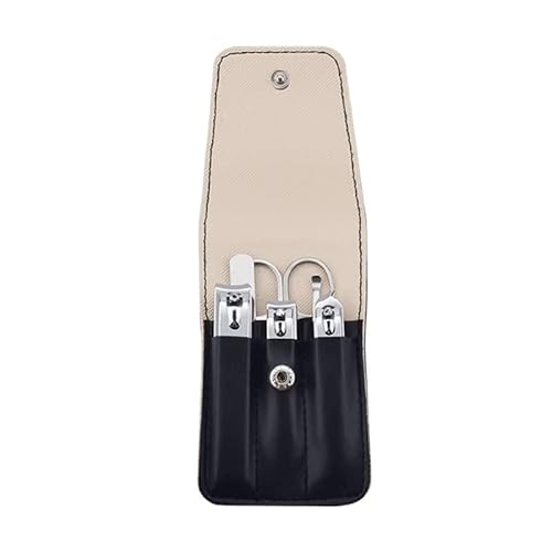 SaryEdge Home Nail Clipper 6-Piece Set for Trimming Portable Travel Manicure Set,Black-18.9 * 7cm,Black-18.9 * 7cm