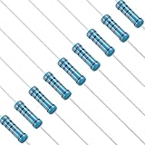 PATIKIL 300K Ohm Resistor, 50Pcs 2W Metal Film Fixed Resistor Kit 1% Tolerance Multiple Values of Resistance Optional for DIY Electronics Projects Computer TV Circuit Board