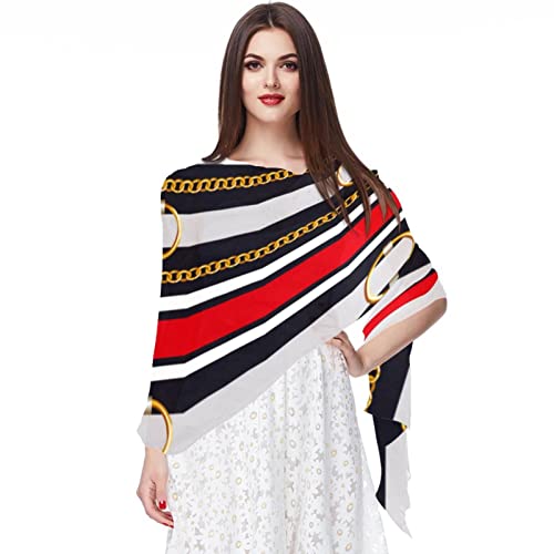Châles et écharpes à rayures multicolores pour accessoiriser vos tenues de saison