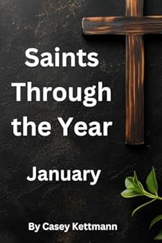 Paperback Saints Through the Year: January Book