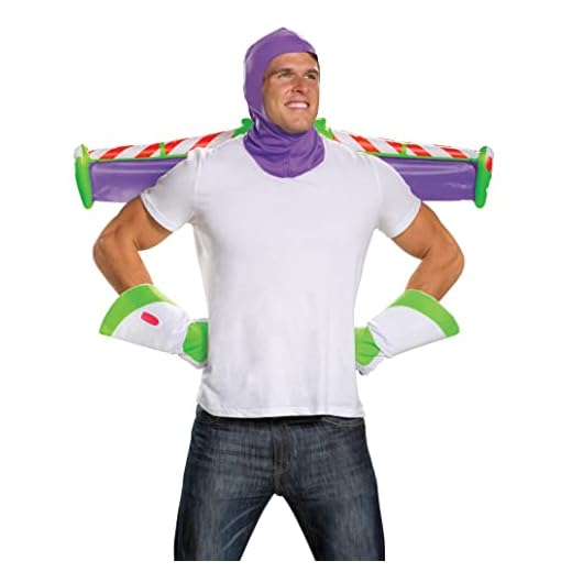 Disguise 198458 Toy Story- Buzz Lightyear Adult Costume Kit (accesorio de disfraz)