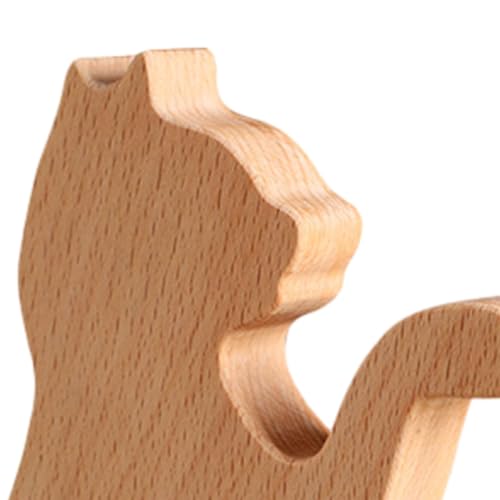 Generic Gato lojistas sino para porta de abertura carrilhão parede pendurado decoração de madeira ca